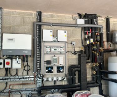 Multi technology installation Plant Room